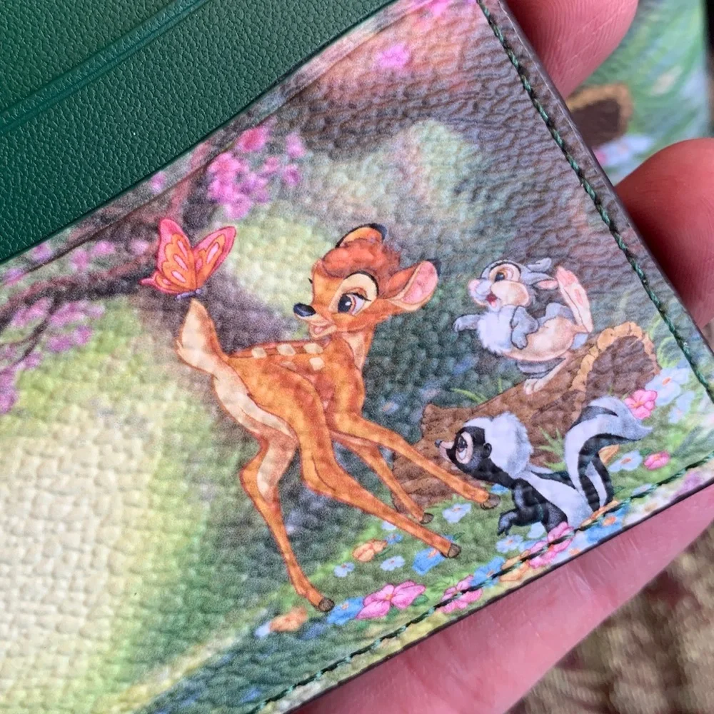RARE!!Authentic KATE SPADE leather Bambi collection card holder - Picture 8 of 10